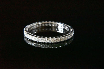 Diamond Eternity Band in 14KWG – White Diamonds: 0.68Ct