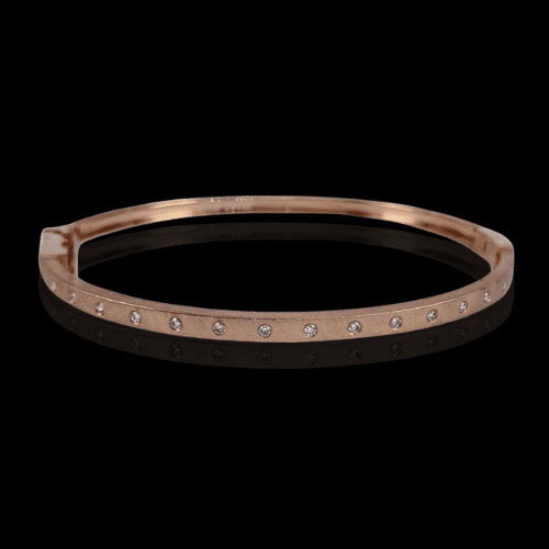 Merika Desert Gold Bracelet with Diamonds