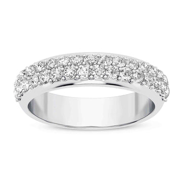14K White Gold Diamond Ring