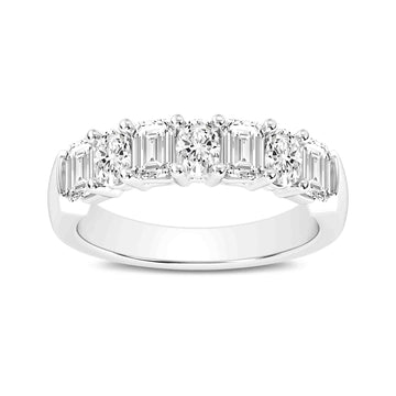 14K White Gold Diamond Ring