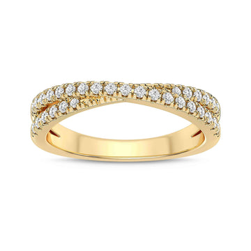 14K Yellow Gold Diamond Ring