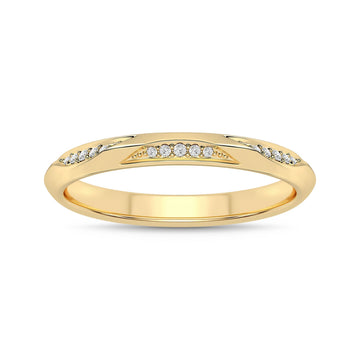 14K Yellow Gold Diamond Ring