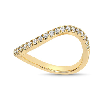 14K Yellow Gold Diamond Ring